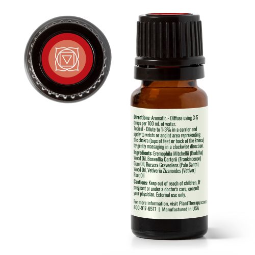1 Chakra (rotchakra) - Grounding Foundation Eterisk Olje 10 ml. - Bilde 9