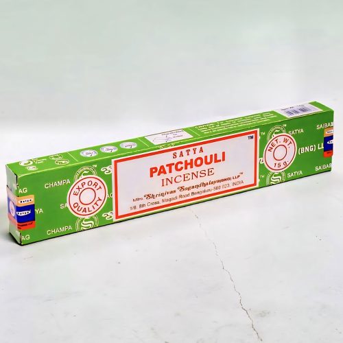 Natural Patchouli Incense Sticks (Satya)