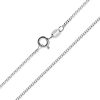 Sterling Silver Fine Curb Chain - 35,9 cm