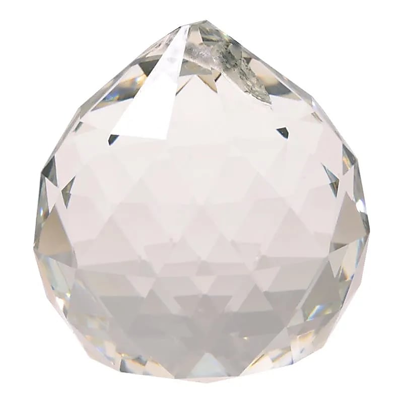 Feng-Shui Crystal Sphere Clear AAA Quality medium - 3cm