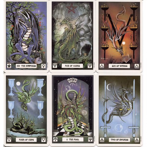 Alternative view of Dragon Tarot Cards
