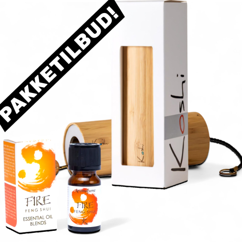 koshi Ignis (ild) 🎵🔥 + Fire Feng Shui essential oil 🌿🔥 = Pakketilbud!