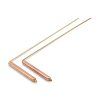 Dowing rod / søkevinkel (par) messing/kobber -  29 x 8 cm