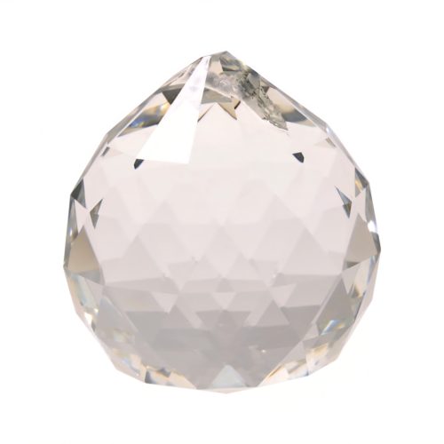 Klar krystall Feng Shui-kule (AAA-kvalitet) - 2 cm.