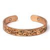 Armbånd kobberblader magnetisk