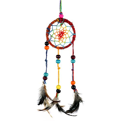 Alternative view of Drømmefanger hamp regnbue XS