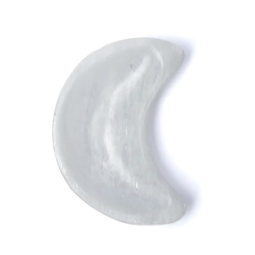 Alternative view of Selenitt måneformet skål - 13 x 6 x 3 cm