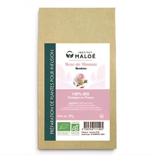 Roseblader (Damascena) økologisk - 30g