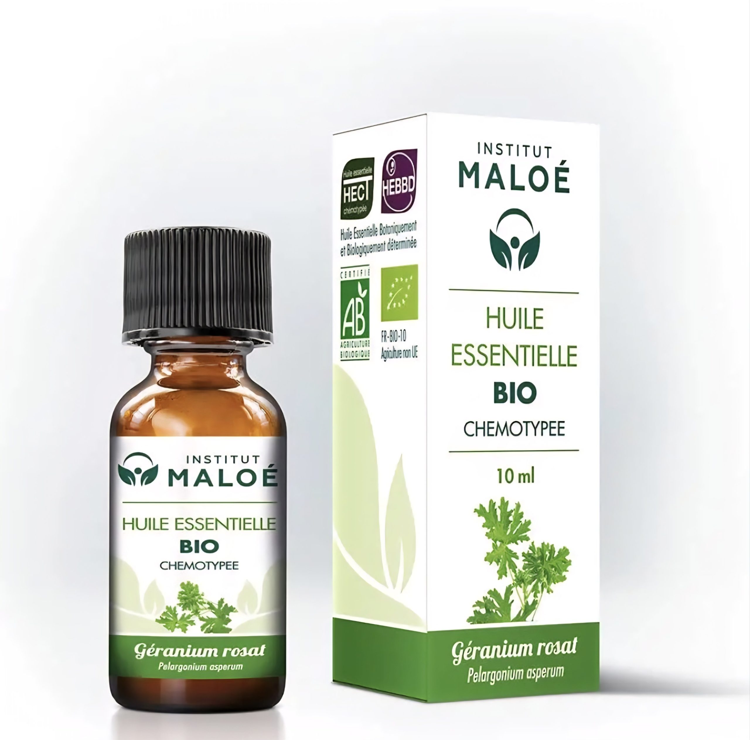 Rosegeranium økologisk eterisk olje - 10 ml fra Institut Maloé