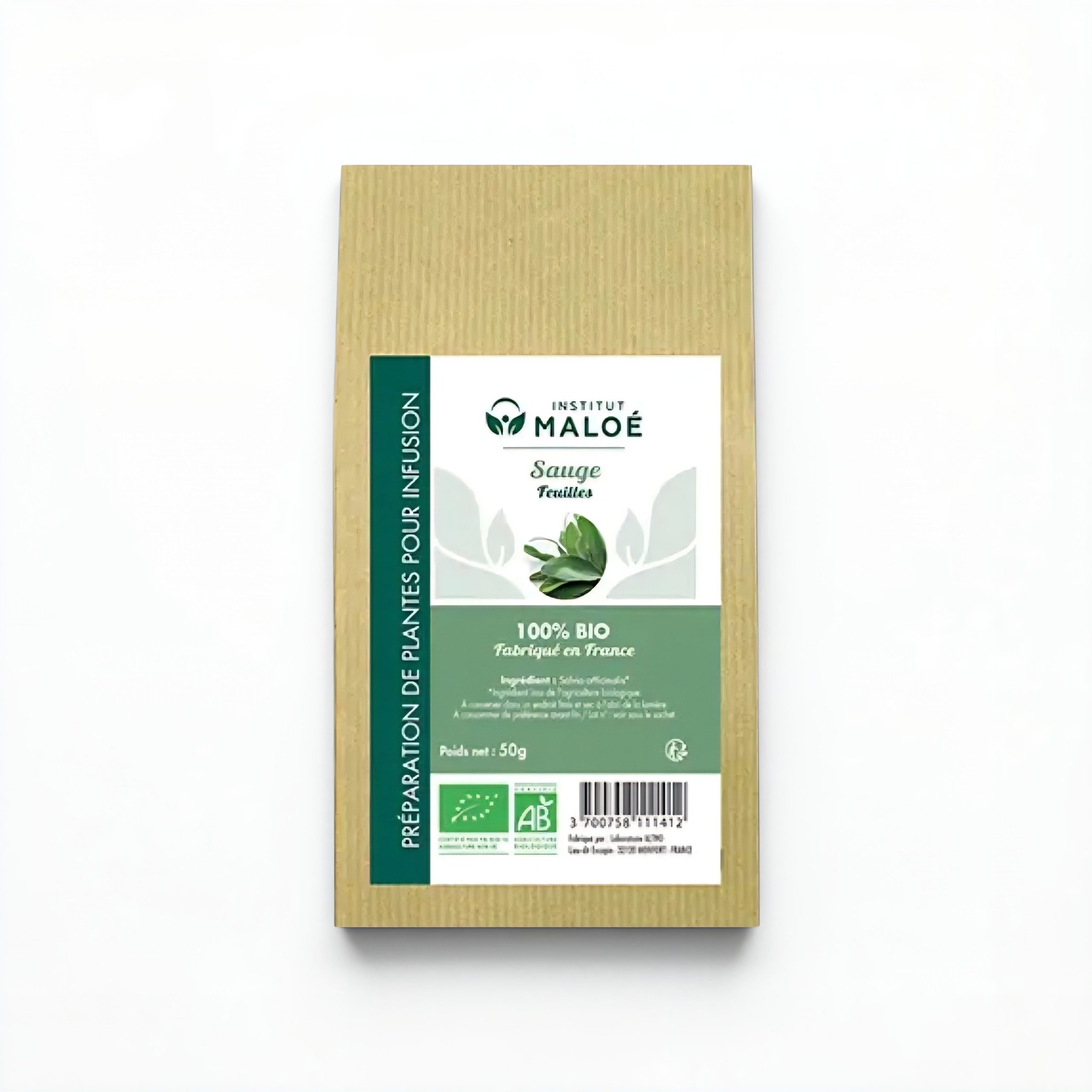 Salvieplante økologisk - 50 g fra Institut Maloé