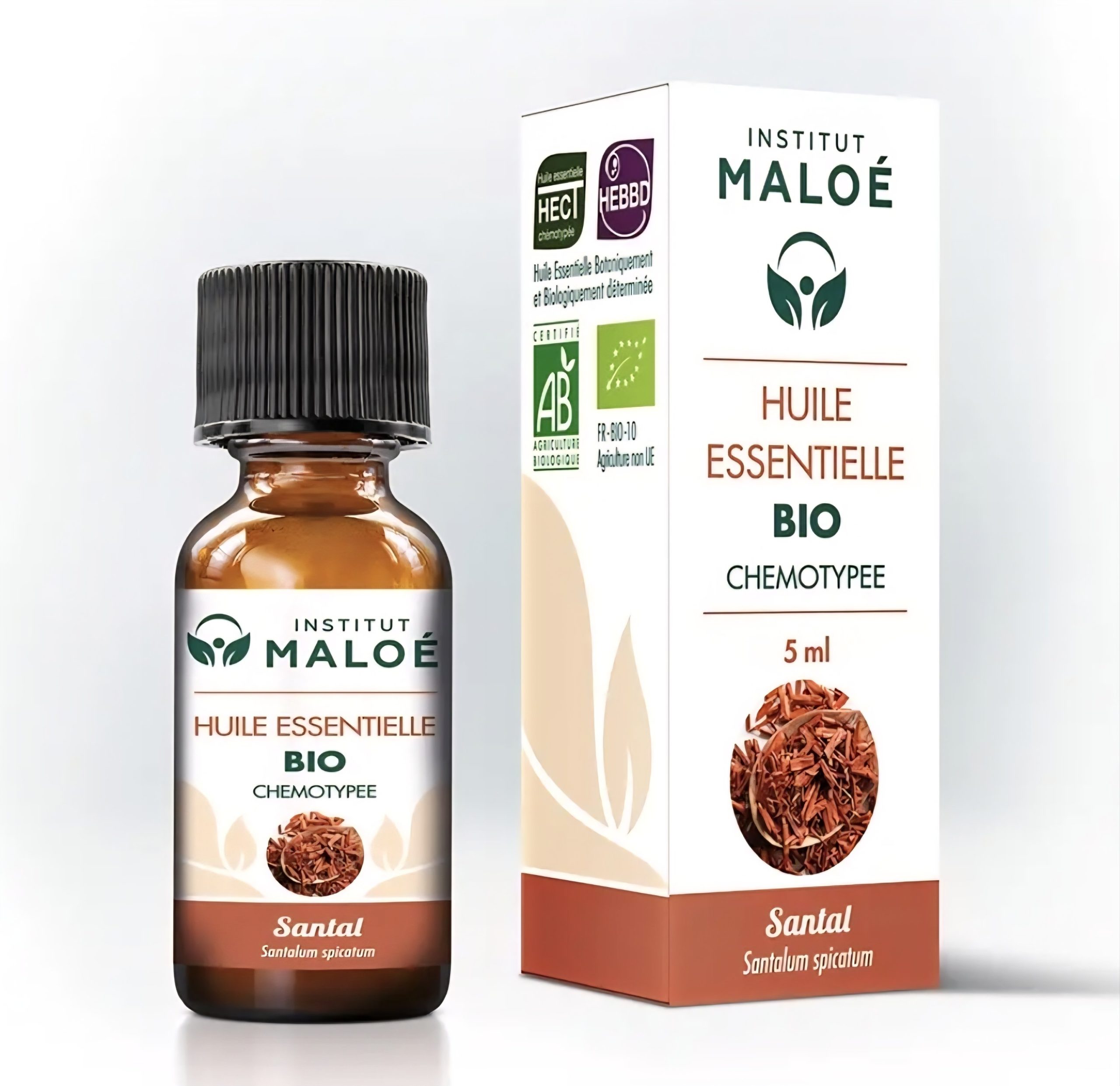 Sandeltre økologisk eterisk olje - 5 ml fra Institut Maloé