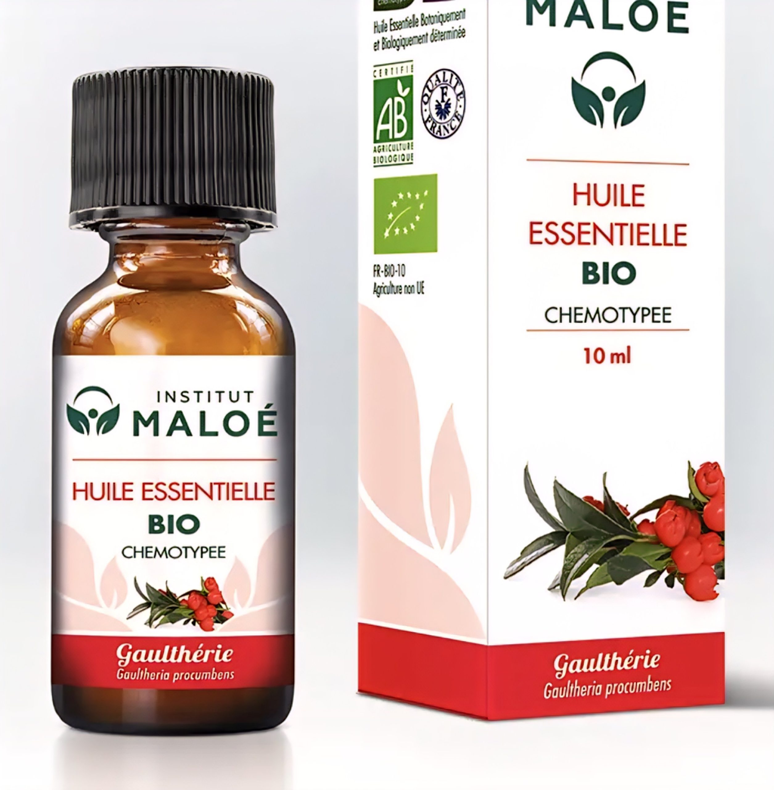 Vintergrønn økologisk eterisk olje - 10 ml fra Institut Maloé