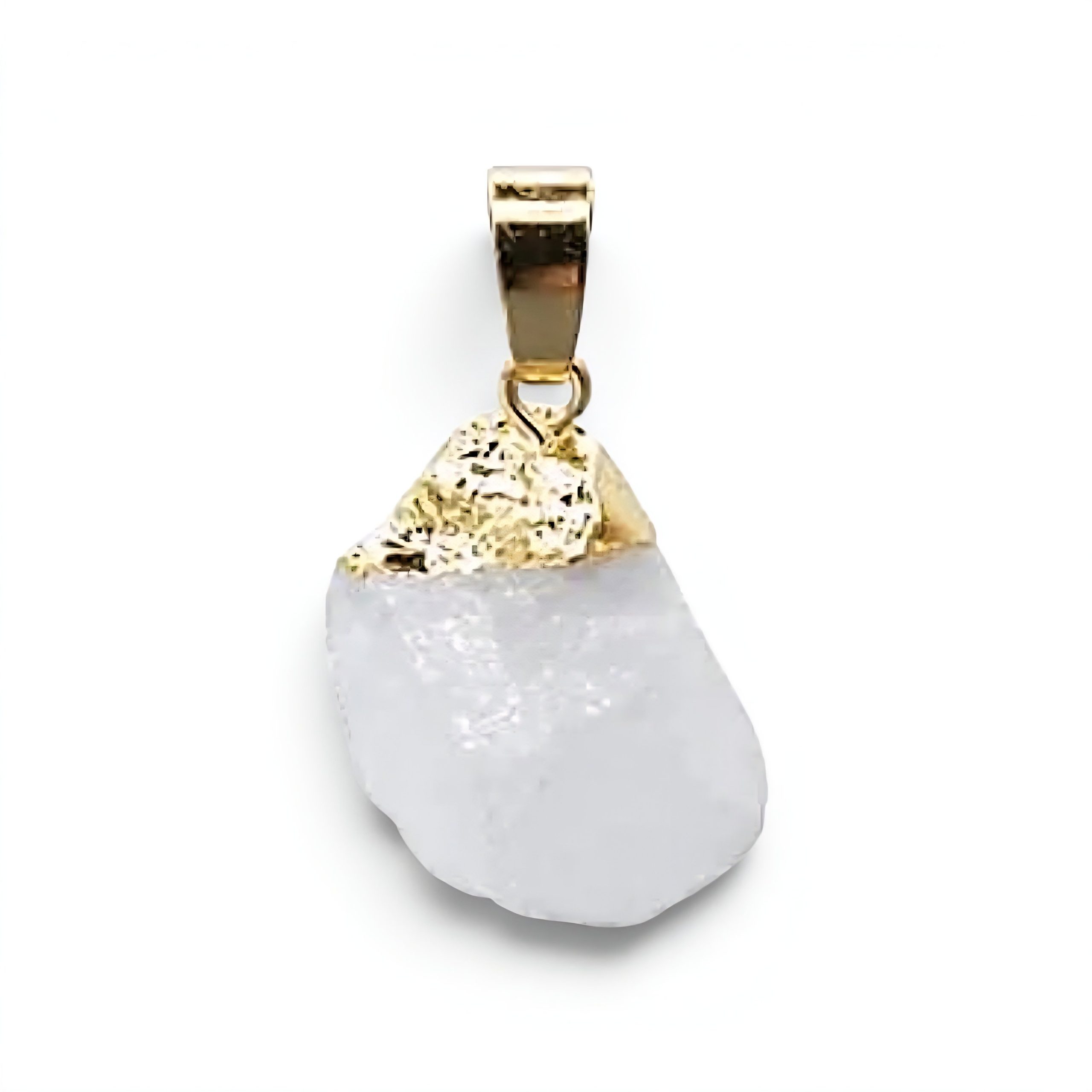 Anheng rosenkvarts grov gullfarge
