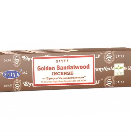 Golden Sandalwood Røkelse fra Satya – 15 g