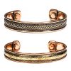 Armbånd i kobber med magneter – sett med 2