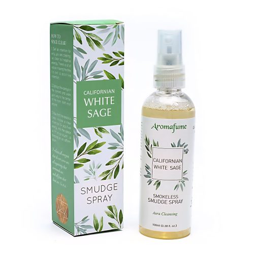 Smudge Spray Hvit Salvie 100 ml. – Aromafume | Røykfri energirens og romspray