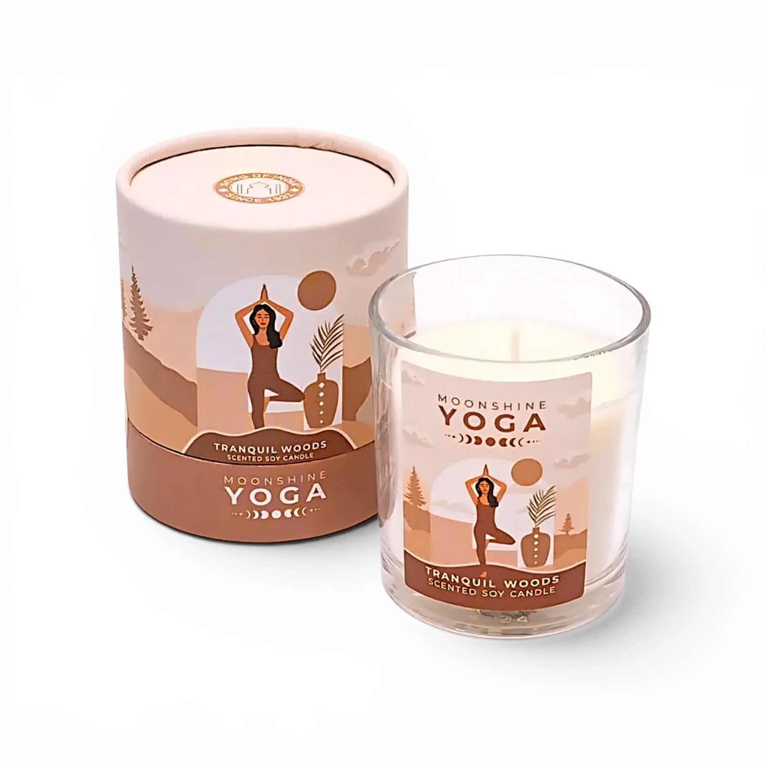 Moonshine Yoga Tranquil Woods soyavokslys – 120 g