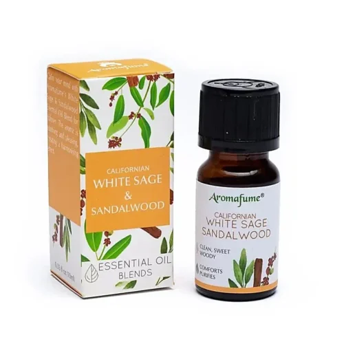 Hvit salvie og sandeltre oljeblanding – Aromafume 10 ml