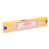 Satya Vanilla røkelse 15 g, produktbilde fra Phoenix Import